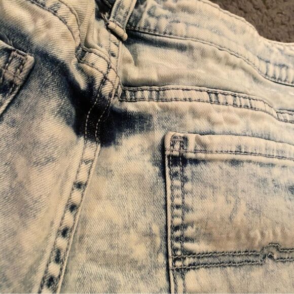 Arizona Acid Washed Shorts Size 15 Junior - Picture 10 of 12